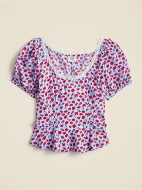 Rouje x J.Crew Poet Top - never worn